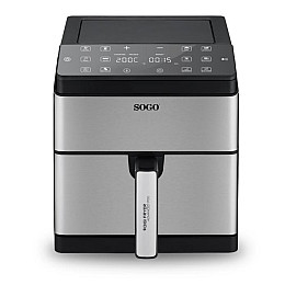 Мультипіч Sogo 6 л Чорно-сріблястий SS-10910