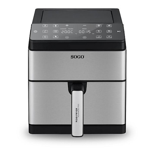 Мультипіч Sogo 6 л Чорно-сріблястий SS-10910