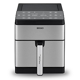 Мультипіч Sogo 8 л Сріблясто-чорний SS-10915