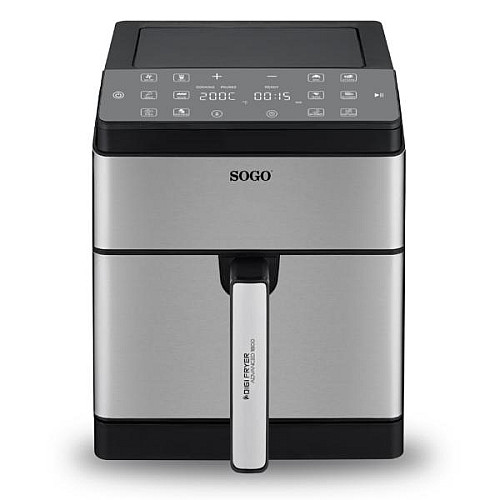 Мультипіч Sogo 8 л Сріблясто-чорний SS-10915