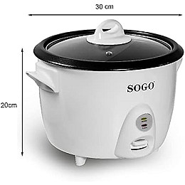 Рисоварка Sogo 1,5 л Белый SS-10065