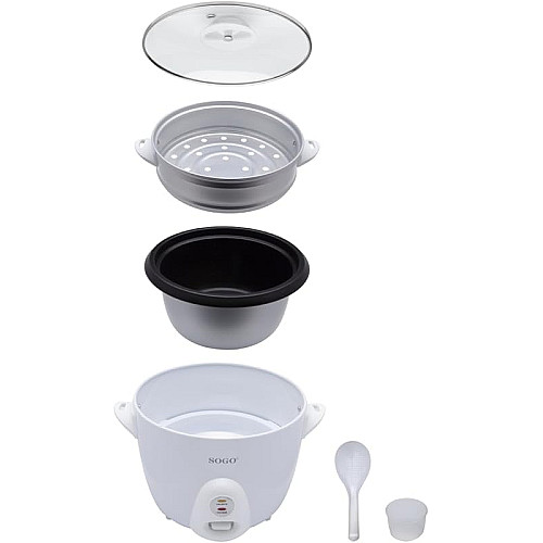 Рисоварка Sogo 1,5 л Белый SS-10065