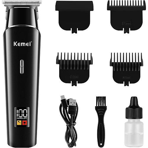 Машинка для стрижки волос Kemei KM-1113 5 Вт Черный (2390000005)