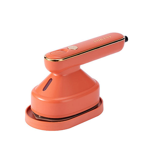 Дорожній праска Sokany для сухого та вологого прасування Оранжевий (SK-3071R)