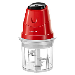 Чоппер-измельчитель Sokany 700 мл Червоний (SK-06009)