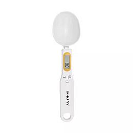 Ложка-весы Sokany электронная с LCD-экраном Белый (SK-19041)
