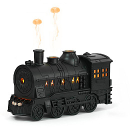 Увлажнювач повітря SBT group Поїзд LED 0.3 л Чорний (TW-300)