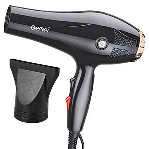 Фен для волос Gemei 1776 1800 Вт Чорний (30151459)