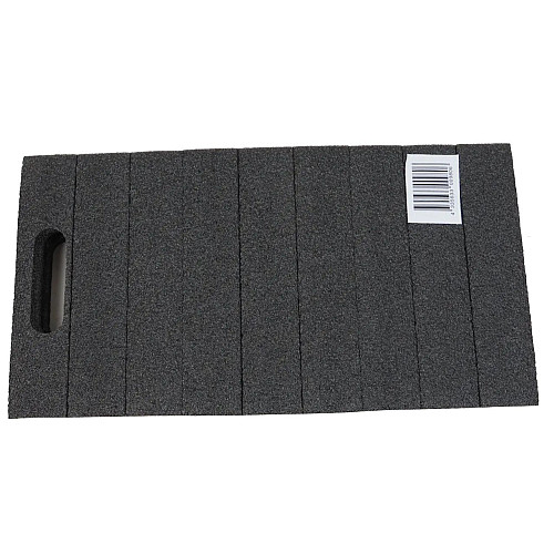 Сидушка для бомбоубежища Parkside 39х20х4,3 см Чорний (IAN436828 black)