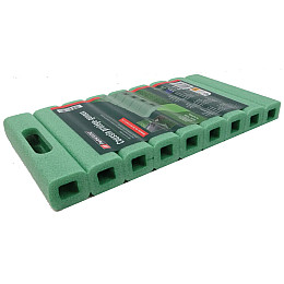 Сидушка для бомбоубежища Parkside 39х20х4,3 см Зелений (IAN497892 green)