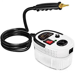 Пароочиститель для уборки дома No Brand 2500 Вт 7 насадок 1,2 л Белый (2104618604)