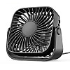 Настольный USB вентилятор MINISO Topk 10.2 см Черный