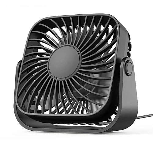 Настольный USB вентилятор MINISO Topk 10.2 см Черный