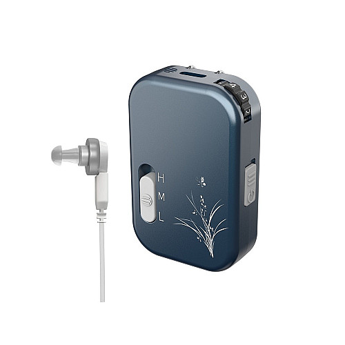 Слуховой аппарат VivaPhon J-101S аккумуляторный карманный Серый