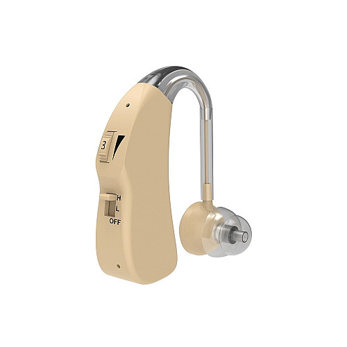 Слуховой аппарат VivaPhon J-966 аккумуляторный заушный Бежевый