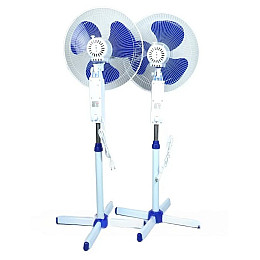 Комплект вентиляторов No Brand FS40-5 2 шт Бело-синий (2104618615)