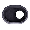 Прокладка SHS резиновая під фланець овальна з посадковим місцем Чорний