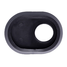 Прокладка SHS резиновая під фланець овальна з посадковим місцем Чорний