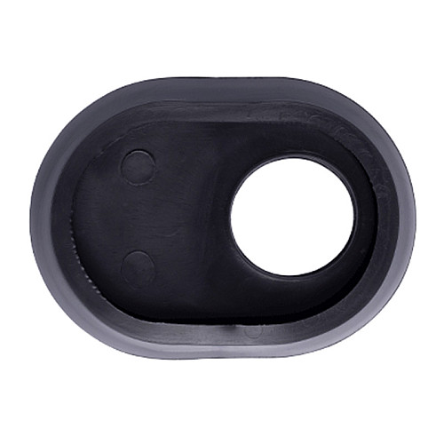 Прокладка SHS резиновая під фланець овальна з посадковим місцем Чорний