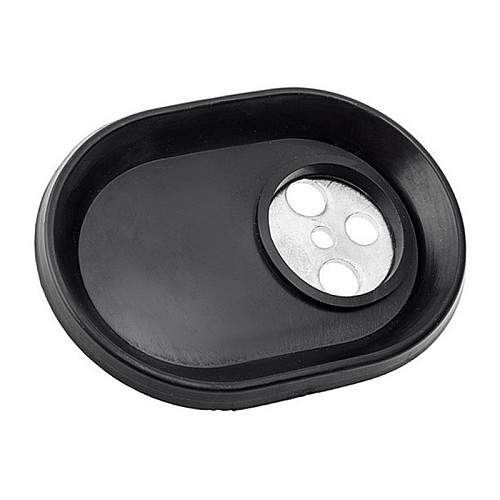 Фланець MTS SHS з прокладкою 11.5х8.4 см Чорно-сріблястий