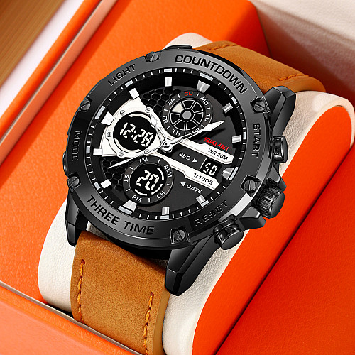 Наручні годинники чоловічі Skmei Favourite Чорний (3542)