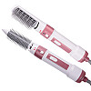 Фен-браш для укладки волос Gemei GM-4836 1200W Рожевий (2104618631)