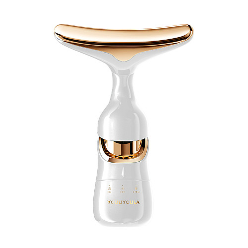 Микротоковый лифтинг массажер No Brand 3в1 Белый (MMF-03)