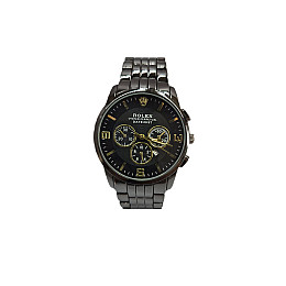 Наручні годинники чоловічі Clockhouse Rolex Чорний (IBW920BB)