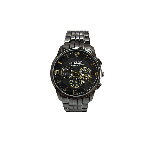 Наручні годинники чоловічі Clockhouse Rolex Чорний (IBW920BB)