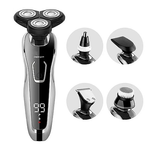 Стайлер бритва No Brand Lkelec 1280S 5 насадок Черный (2620656075)