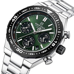 Наручные часы мужские NaviForce Ocean Серебристый (2626107544)