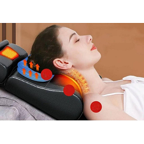 Подушка массажная для шеи Faercon F1-40 Черный (2632451177)