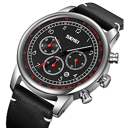 Наручні годинники Skmei 9318 Сріблястий (2635433466)