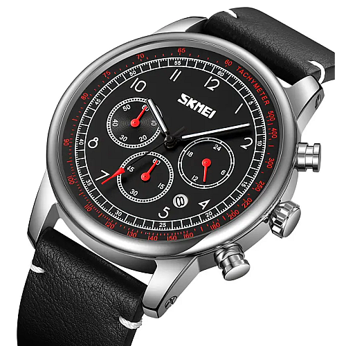 Наручні годинники Skmei 9318 Сріблястий (2635433466)