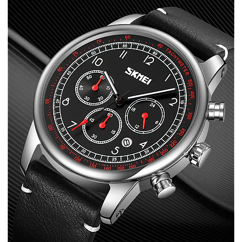 Наручні годинники Skmei 9318 Сріблястий (2635433466)