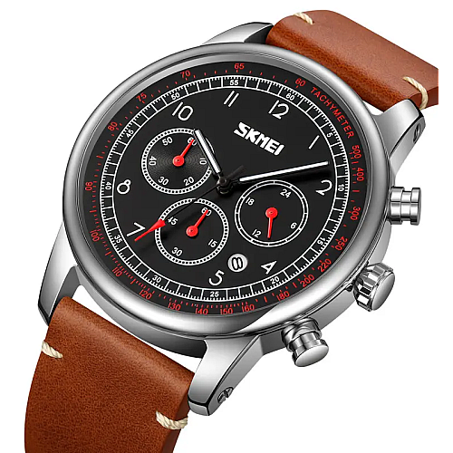 Наручні годинники Skmei 9318 Сріблястий (2635440095)