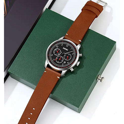 Наручні годинники Skmei 9318 Сріблястий (2635440095)