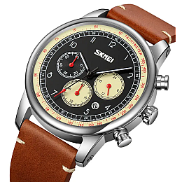 Наручні годинники Skmei 9318 Сріблястий (2635440096)