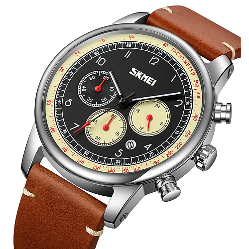 Наручні годинники Skmei 9318 Сріблястий (2635440096)