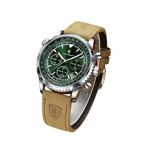 Наручні годинники чоловічі Poedagar Avalon Limited Сріблястий (2641172806)