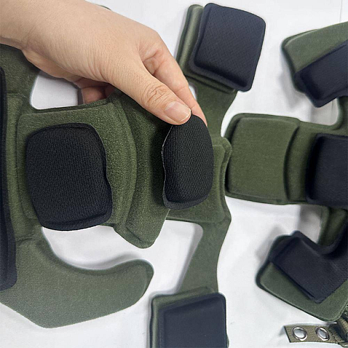 Обвес для шлема GoPro MICH подвесная система и защитные подушки и боковые рельсы ARC и шрауд Оливковый (2661259173)