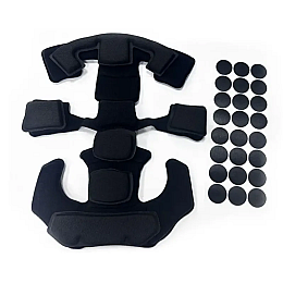 Обвіс для шолома GoPro MICH підвісна система та захисні подушки і бічні рейки ARC і шрауд Чорний (2661266387)