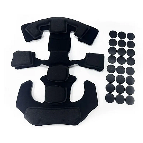 Обвіс для шолома GoPro MICH підвісна система та захисні подушки і бічні рейки ARC і шрауд Чорний (2661266387)