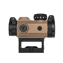 Приціл колліматорний Sig Sauer Optics Romeo MSR 1x20мм 2 MOA Red Dot FDE Коричневий (2661960023)