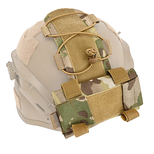 <p>Подсумок для акумулятора на шлем No Brand 24.5x11x3 см Мультикам (2671764631)</p>