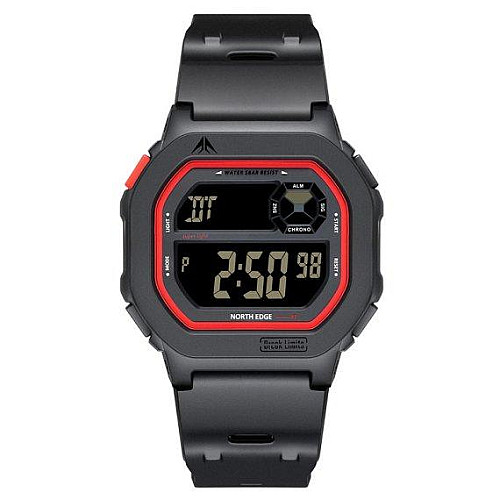 Наручні годинники чоловічі North Edge X1 5BAR Чорний (2678776071)