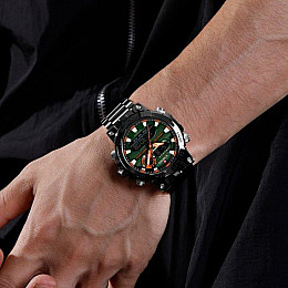 Часы мужские тактические NaviForce Brutal Черный (2678799471)