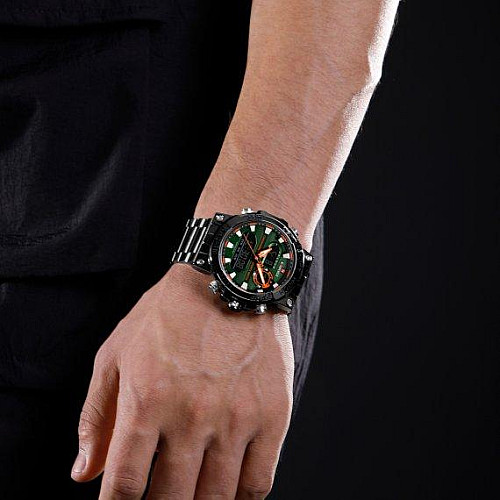 Часы мужские тактические NaviForce Brutal Черный (2678799471)