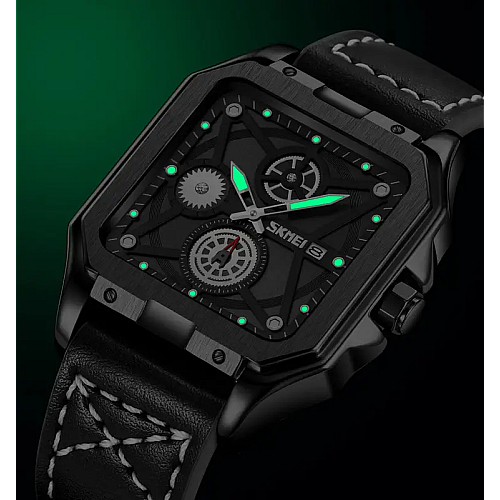 Наручні годинники чоловічі Skmei 9330 Чорний (2686526777)