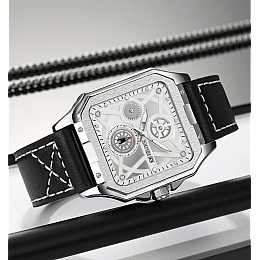 Наручні годинники чоловічі Skmei 9330 Сріблястий (2686530405)